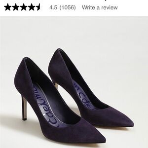 Sam Edelman Deep Purple Heels